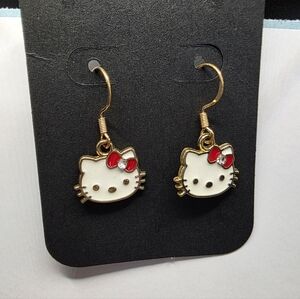 Hello Kitty Red Bow Earrings Handmade Hypoallergenic‎ BUNDLE to Save